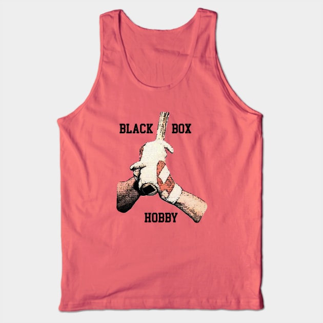 Black Box Logo with Black Lettering Tank Top by BlackBoxHobby